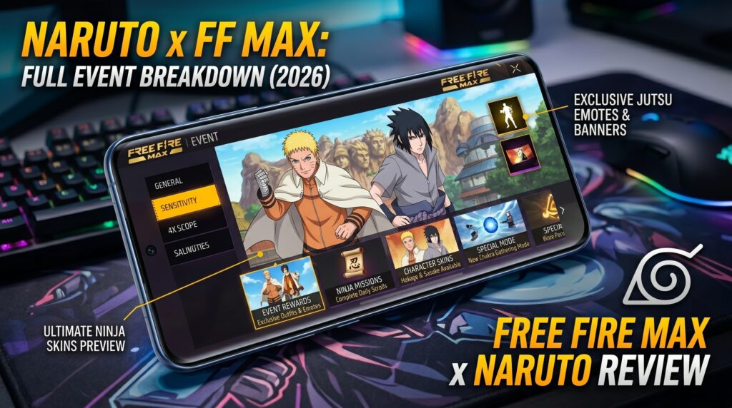 Free Fire MAX x Naruto Review Full Event Breakdown (2026)