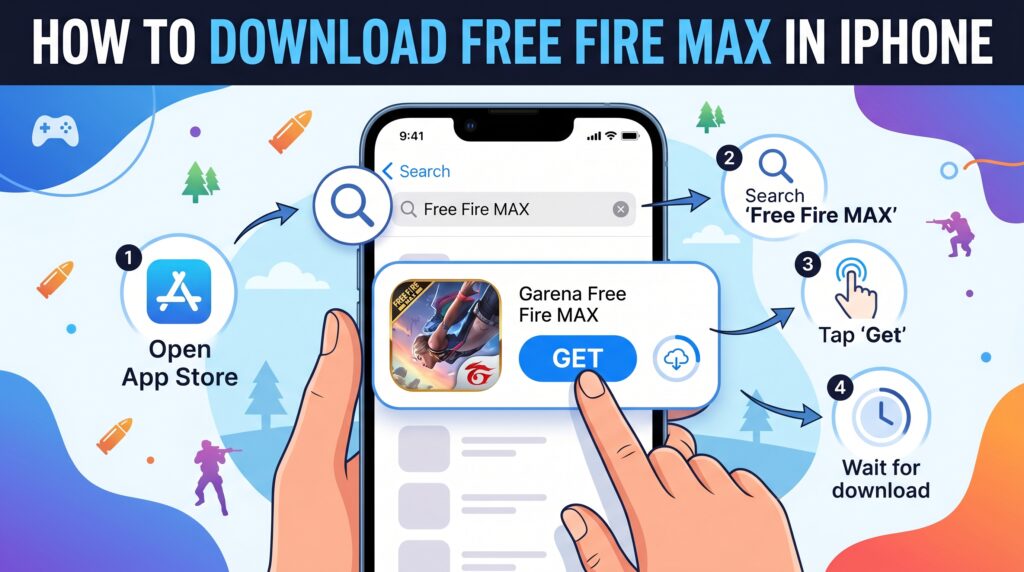 How To Download Free Fire Max In Iphone