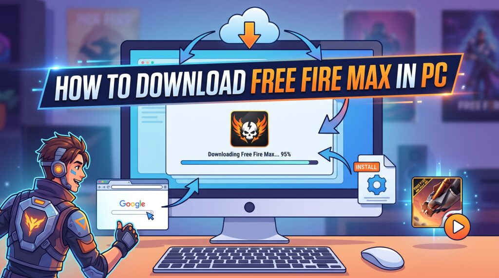 How To Download Free Fire Max In PC