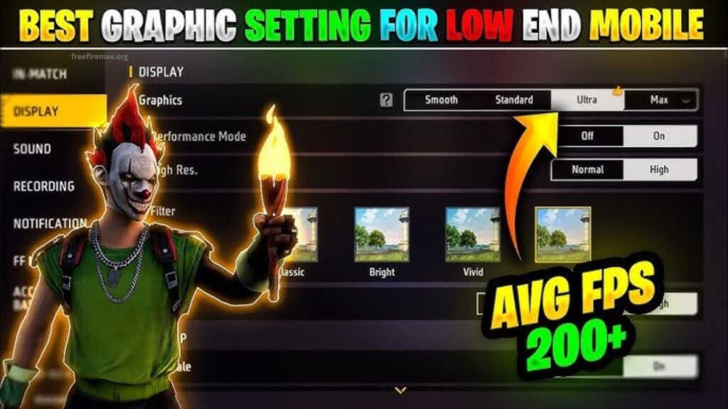 Free Fire MAX Graphics